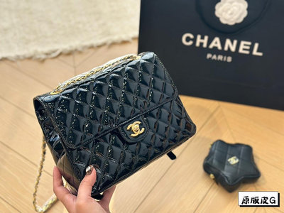 【二手包包】牛皮Chanel新品牛皮質地時裝休閑 不挑衣服尺寸2419cmNO240665