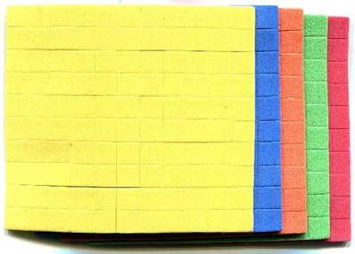 EVA-N16高密度泡棉材料包-馬賽克泡棉貼(A)1x1cm(海報佈置、卡片、筆記本、紙袋、相簿、禮物包裝...等裝飾)