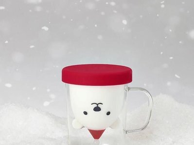 星巴克聖誕北極熊雙層咖啡杯🌸 港澳版獨家2021節日窩心系列