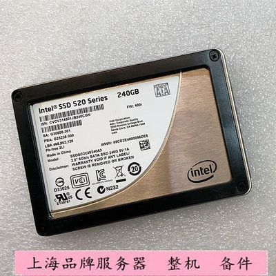 INTEL/英特爾 SSD520 240G SATA接口 SSD筆電桌機機固態硬碟