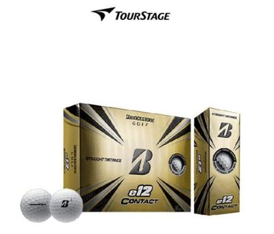 【飛揚高爾夫】Bridgestone e12 Contact 高爾夫球,3-piece (12/DZ)