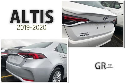 》傑暘國際車身部品《全新 ALTIS 2019 2020 19 20 年12代 GR款 尾翼 押尾 含烤漆