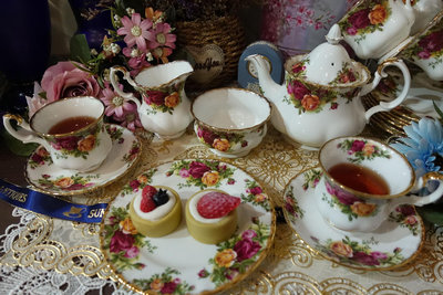 【Sunshine Antiques】Royal Albert - Old Country Roses 茶具/咖啡杯組