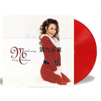 中陽   瑪麗亞凱莉Mariah Carey Merry Christmas圣誕紅膠LP黑膠唱片