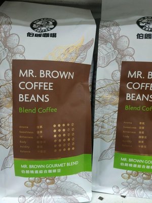 MR.BROWN伯朗 精選綜合咖啡豆