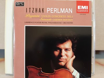 Perlman,Paganini-V.c No.1,Sarasate:Carmen Fantasy,帕爾曼，帕格尼尼，小提琴協奏曲第一號，薩拉沙泰:卡門幻想曲。