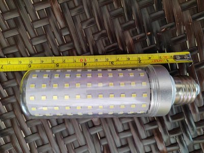 🇹🇼四月科技能源🍀led玉米燈泡白光頭強蠟燭燈泡110v寬壓恆流265明亮境外家用工程(白光40W)