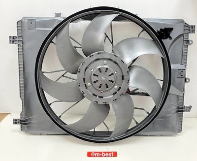 BENZ W218 CLS 2011- 水箱散熱馬達 輔助風扇 散熱風扇 電子風扇 600W (副廠全新品) 2049066802