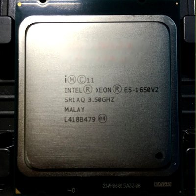 5Cgo【權宇】正式版INTEL XEON E5-1650 V2 6核12通道 1650V2 3.5GHz CPU 含稅