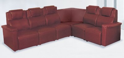 【上丞辦公家具】台中免運 L型沙發組 棗紅皮沙發 組合沙發 L型沙發 組合式沙發 沙發組 172-10