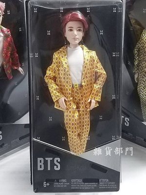 雜貨部門*莉卡珍妮芭比娃娃Barbie肯尼 ARMY BTS 防彈少年團 收藏型 Jung Kook 田征國 特價399