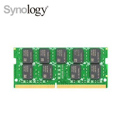 @電子街3C特賣會@全新群暉 Synology 記憶體模組 DDR4 16GB(D4ECSO-2666-16G) NAS