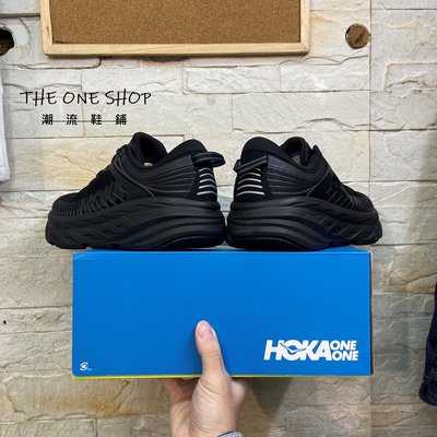 HOKA ONE ONE Bondi 7 Wide 路跑鞋黑色全黑基本款慢跑鞋H01110530BBLC