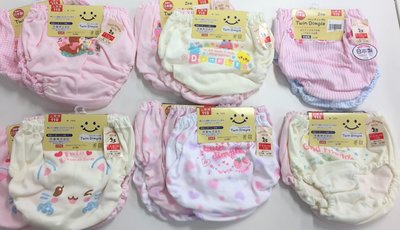 現貨 日本製 Twin Dimple girls 100% 純棉女童 內褲 小褲 110CM( 2枚/組)