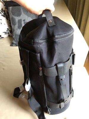 [品味人生2]保證全新正品 EMPORIO ARMANI EA 黑色 多功能  背包  後背包  義大利製
