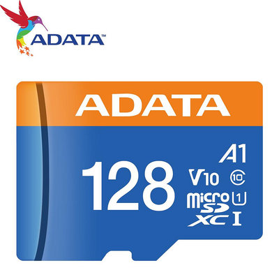 ADATA 威剛 128G 128GB microSD microSDXC TF UHS-I U1 A1 V10 記憶卡