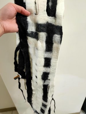 Zentopia cashmere獨家設計師款 羊絨圍巾 -🐑僅此一件精品專櫃購買正品👍