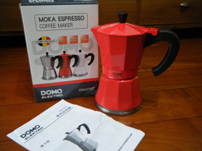 DOMO ELEKTRO MOKA ESPRESSO COFFEE MAKER  [  DM420KT ] 摩卡壺