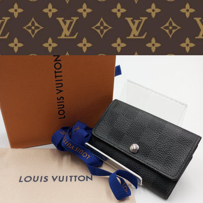 【皮老闆】 二手真品 LV LOUIS VUITTON 路易威登 鑰匙包 3073001盒裝 紫772