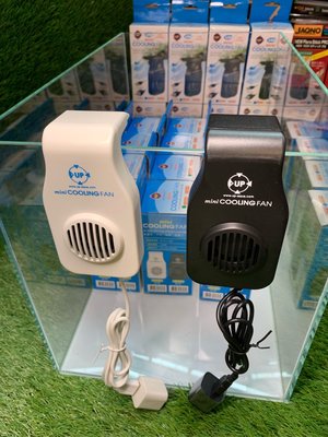 ［水族最便宜］降溫風扇 魚缸風扇 附發票 保固一年 台灣雅柏 USB 魚缸風扇 黑/白 可調兩段風量