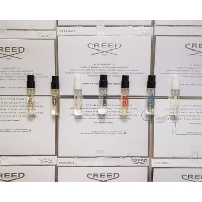 英國皇室 頂級香氛 CREED 克蕾德 原廠試管 香水 2.5mL 全新 愛爾蘭之心/永恆之約/阿文圖斯/暮光/綠香岩蘭