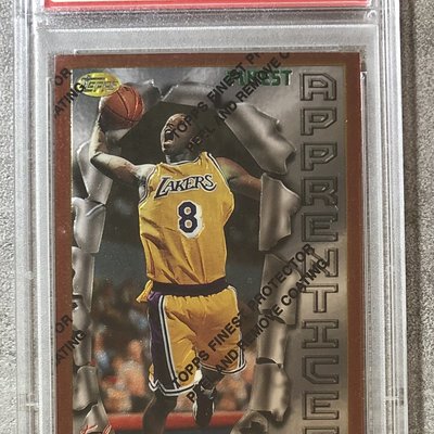 1996-97 Topps Finest Kobe Bryant Rookie RC #74 PSA 9 球員卡球 