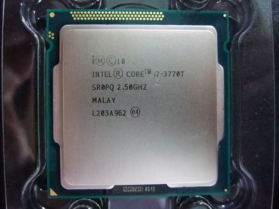 【含稅】Intel Core i7-3770T 2.5G 8M SR0PQ 45W 四核八線 正式 CPU 一年保
