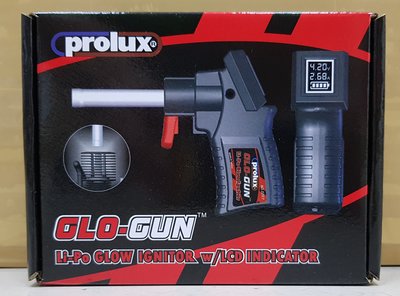 Prolux GLO-GUN 液晶面板 鋰電池 引擎啟動電夾、 火星塞電夾充電組 、 火星塞電夾槍 USB充電