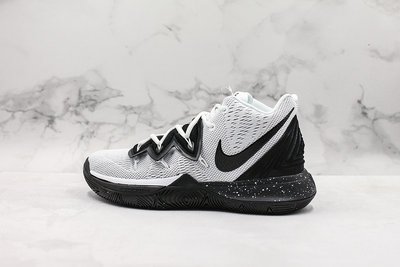 Nike KYRIE 5 EP 黑白 熊貓 百搭 短筒 籃球鞋 AO2919-100 男鞋