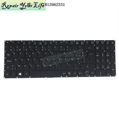 電腦零件適用Acer宏碁E5-573 VN7-592G T5000 V5-591G F5-572G E5-575鍵盤筆電