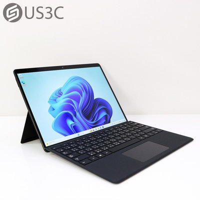 【US3C-小南門店】微軟 Microsoft Surface Pro X 13吋 觸控螢幕 SQ2 16G 256G 黑 含實體鍵盤保護蓋 保固內