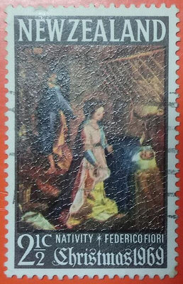 紐西蘭郵票舊票套票 1969 Christmas