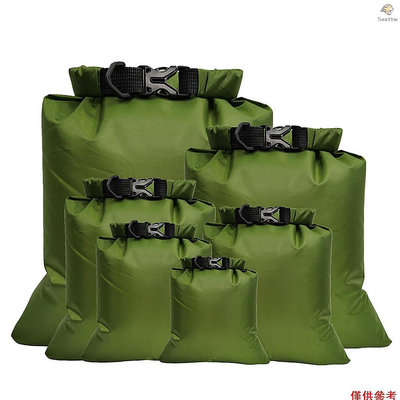 6件套防水袋 軍綠色-SAINT線上商店
