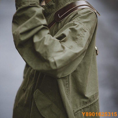 【熱賣精選】【】風衣外套美式復古M51派克服魚尾風衣長款大衣斗篷外套男