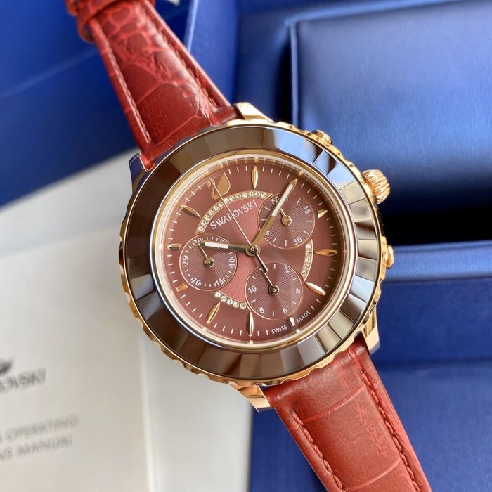 最高の最高のスワロフスキーレディース腕時計Octea Lux Chrono 5452495