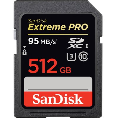 SanDisk台灣數位服務中心 Extreme Pro SDXC 512G (200/140M)U3 SDSDXXD