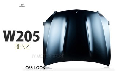 》傑暘國際車身部品《全新 BENZ W205 升級 C63 樣式 雙駝峰樣式 鋁合金 引擎蓋 密合度優 台灣製造 MIT