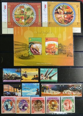特價商品 外國郵票 星加坡 新加坡 二頁 012