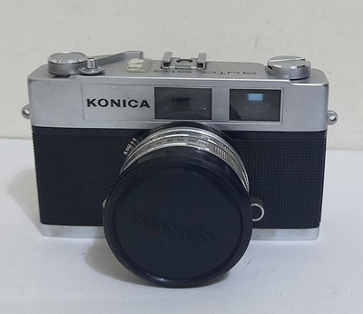 Konica auto S1.6 單眼相機/底片相機(附鏡頭+皮套)未測試