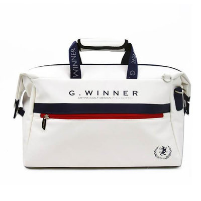 青松高爾夫G.Winner 海洋風PU輕量衣物袋-白色$3000元