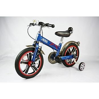 英國Mini Cooper 兒童腳踏車14吋-紅色、藍色