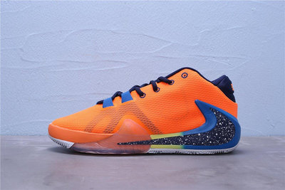 Nike Zoom Freak 1 藍橘色 字母哥 運動籃球鞋 男鞋 BQ5422-800【ADIDAS x NIKE】