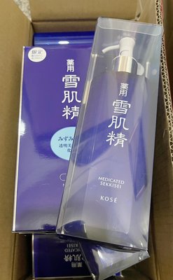 ～新期效2027【美妝夏布】KOSE高絲 雪肌精化妝水500ml 特價1200