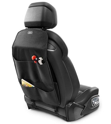 『海威車品』德國原廠 AUDI 椅背置物袋 4M0061609 A1 A3 A4 A5 A6 Q2 Q3 Q5 Q7