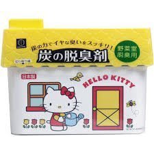 ♥小公主日本精品♥ Hello Kitty 冰箱除臭 除臭劑 芳香劑 冷凍室 紅色 日本製 長效型 04001003