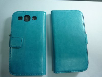 【燒錄工坊】三星Samsung Galaxy S3 手機套 i9300 藍色皮套