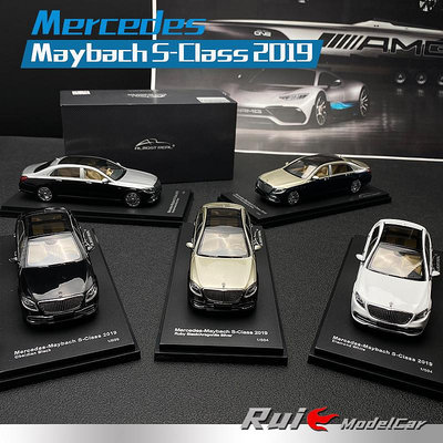 收藏模型車 車模型 1:43似真梅賽德斯奔馳2019邁巴赫Maybach S650合金汽車模型擺件