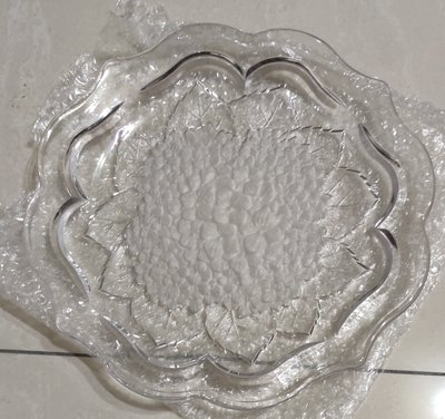 SOGA Japan  玻璃  水果盤   沙拉盤  大盤  盤 30cm, 高3cm