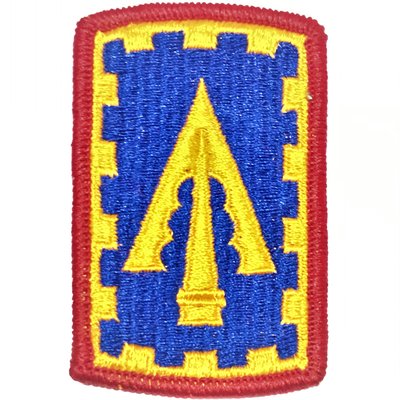 美軍公發 ARMY 陸軍 108th Air Defense Artillery Brigade 臂章 彩色 全新