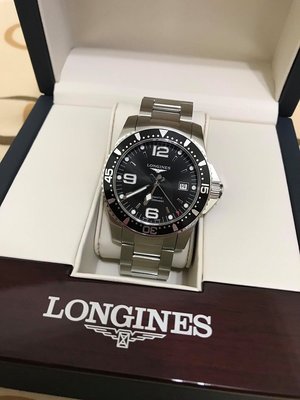 Longines L36424566 41MM 浪琴 深海征服者 黑浪鬼 機械錶 售出